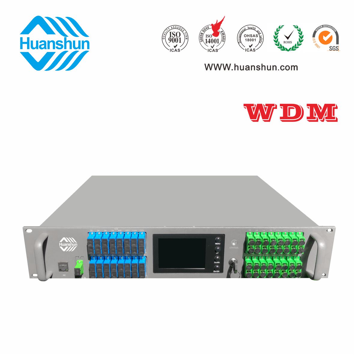 大功率光纤放大器（带WDM 32路输出)